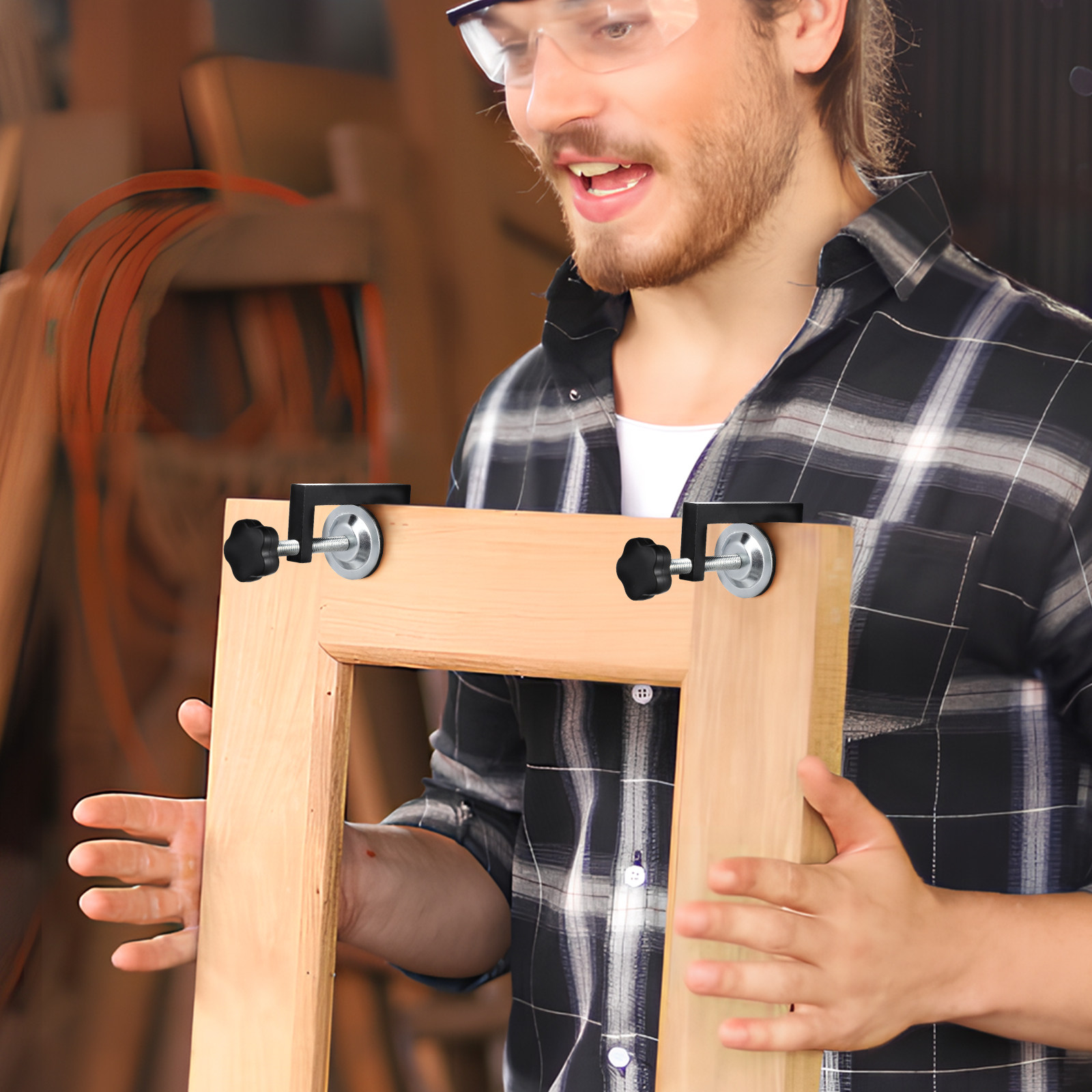 Outdoor Furniture Types - 2Pcs G Type Woodworking Clamps Heavy
