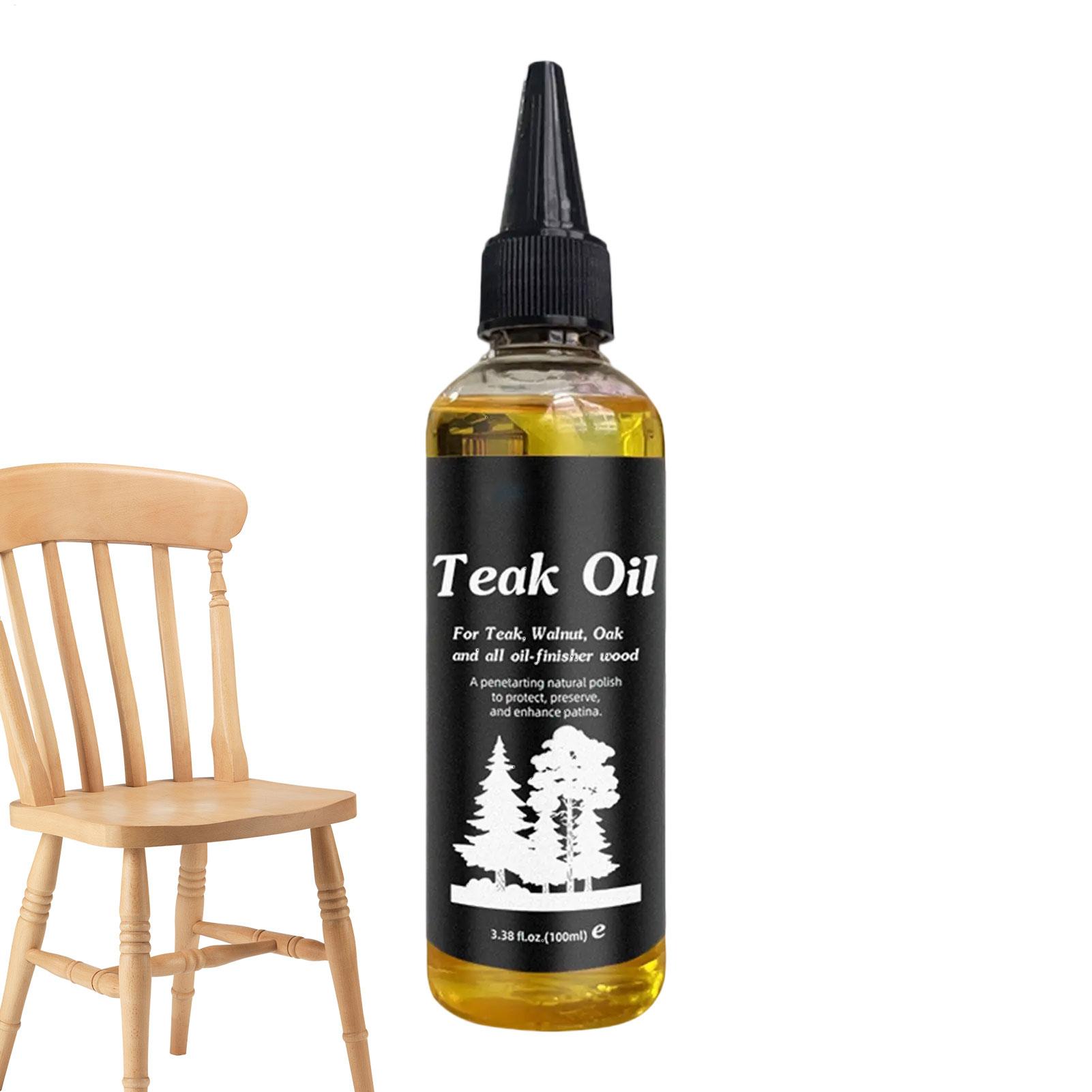 Outdoor Furniture Restoration - 100ml Furniture Oil Wood Polishing Hardwood