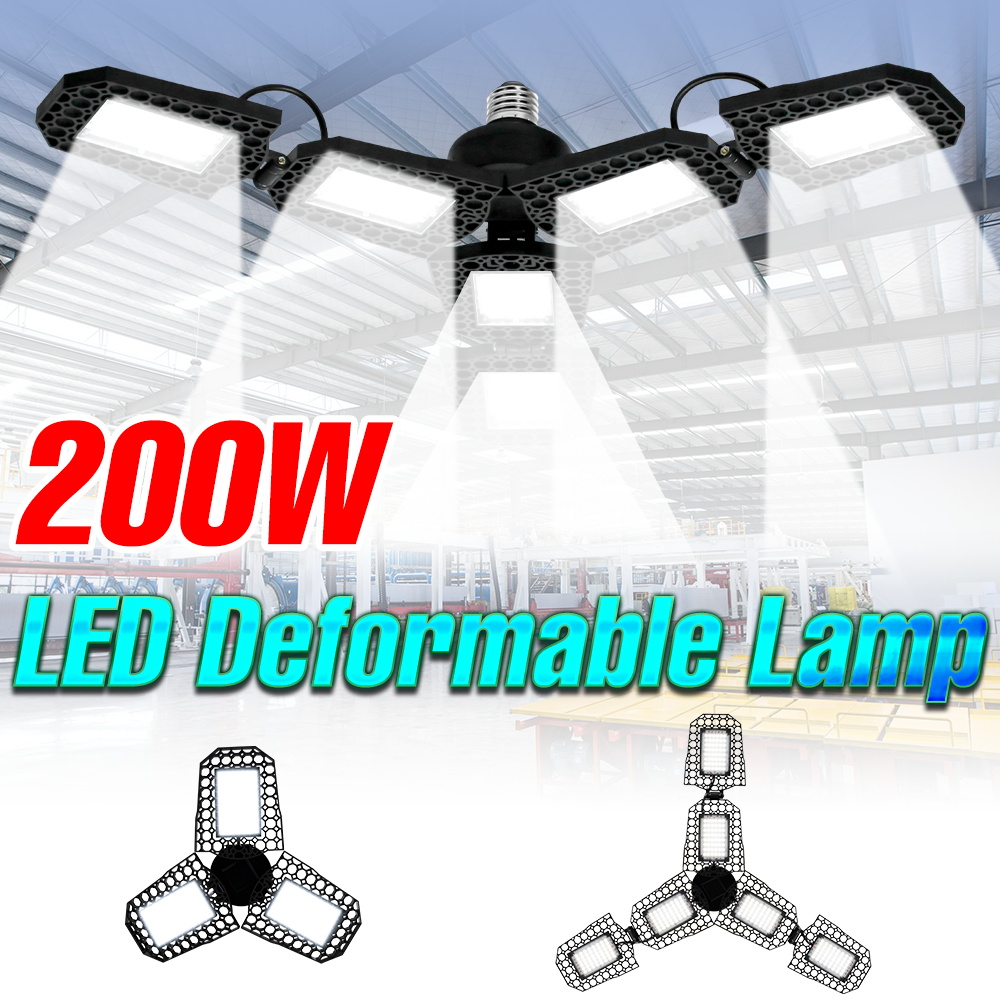 Outdoor Furniture Warehouse - 200W LED Garage Light Bulb AC100-277V
