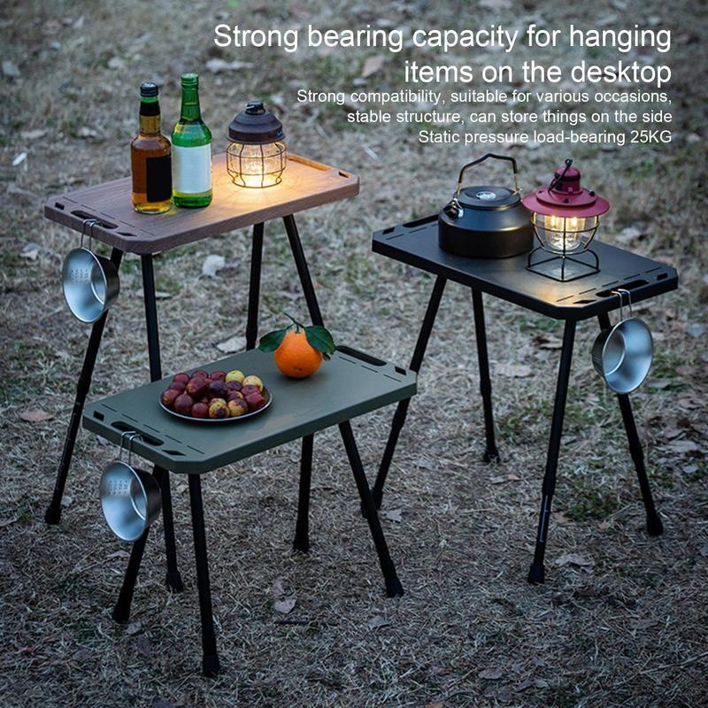 Folding Picnic Table - Aluminum Alloy Folding Camping Tables Adjustable