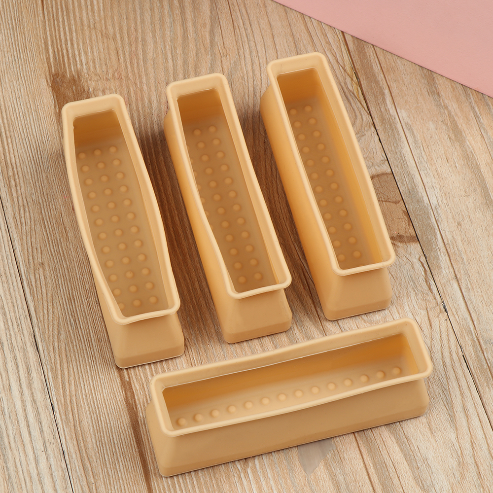 Adirondack Chair Wood - 4PCS Silicone Rectangular Feet Cover Furniture