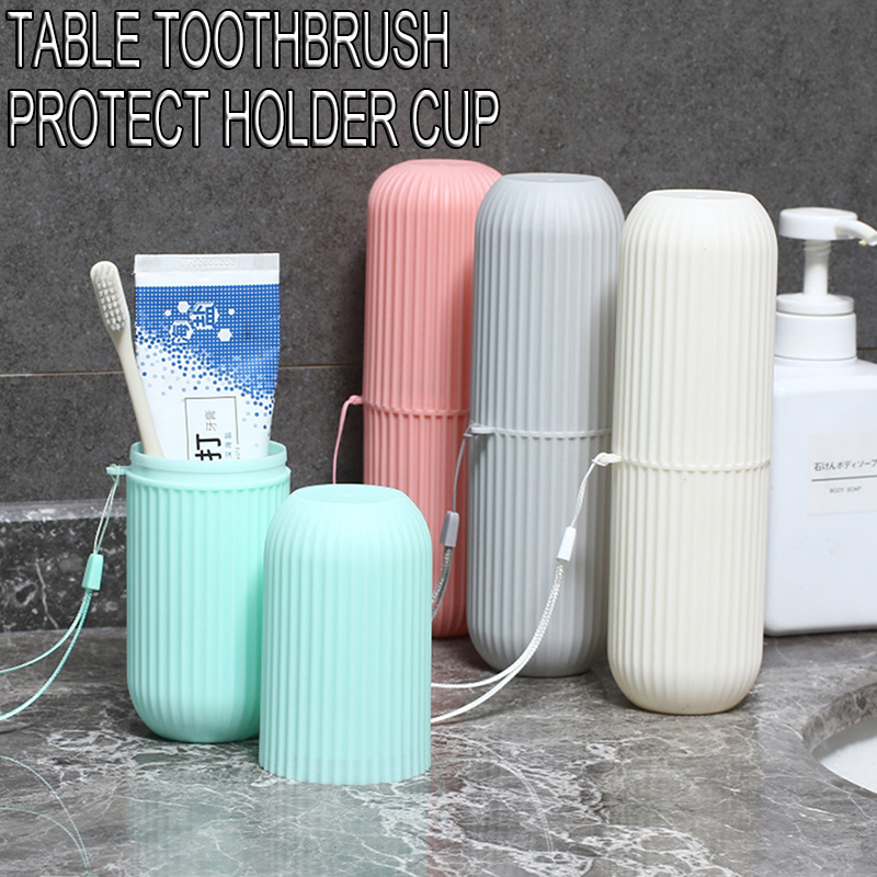 Folding Picnic Table - Table Toothbrush Protect Holder Cup Case