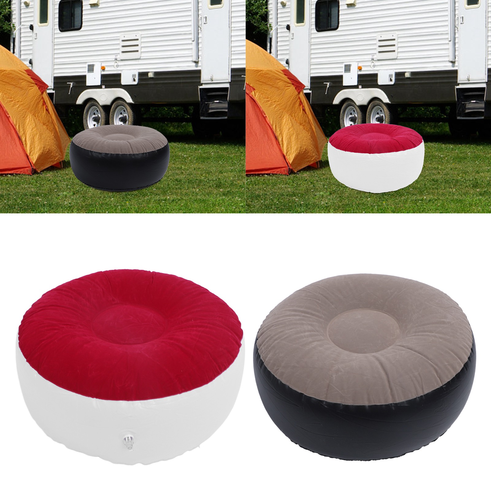 Inflatable Flocking Stool Mult - مراجعة Outdoor Furniture Arhaus وسعره