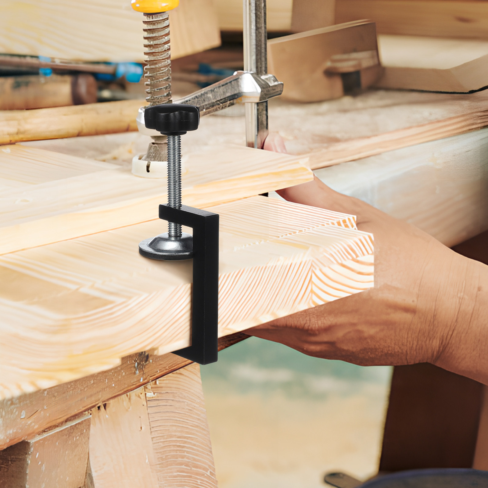 2Pcs G Type Woodworking Clamps - مراجعة Outdoor Furniture Types وسعره