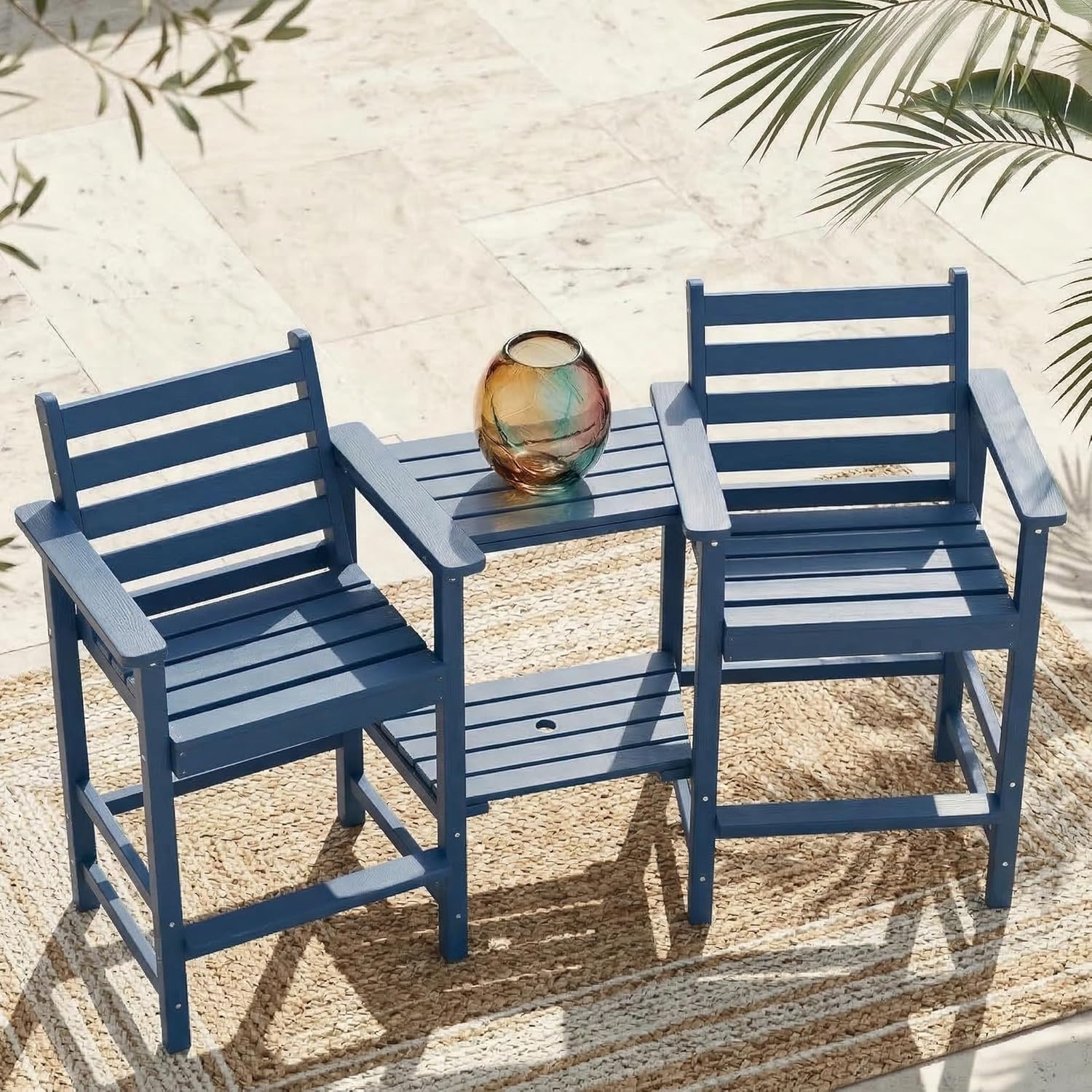 Tall Adirondack Chair HDPE Bar - مراجعة Adirondack Chair Wood وسعره