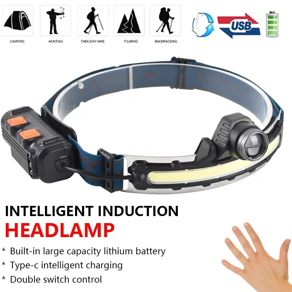 Smart Sensor COB LED Headlight - مراجعة Outdoor Furniture Types وسعره