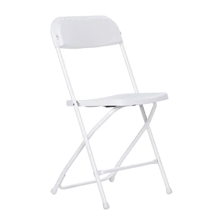 White Venue Chair, Folding Cha - مراجعة Outdoor Furniture Exhibition وسعره