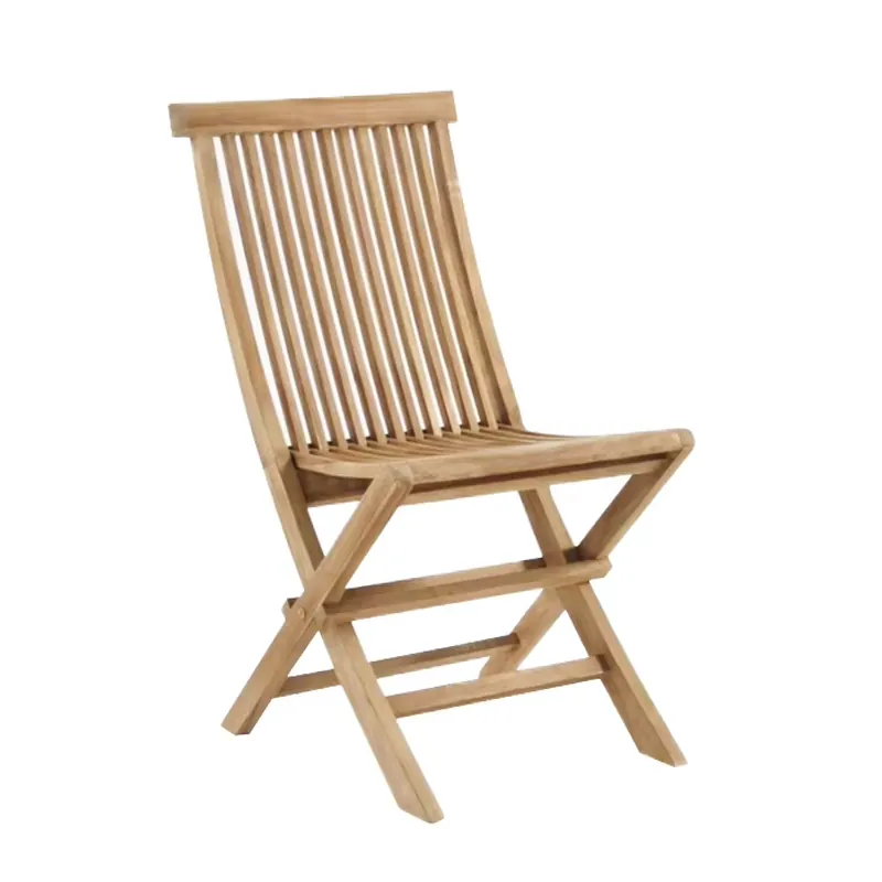 Teak Traditional Folding Chair - مراجعة Outdoor Furniture Indonesia وسعره