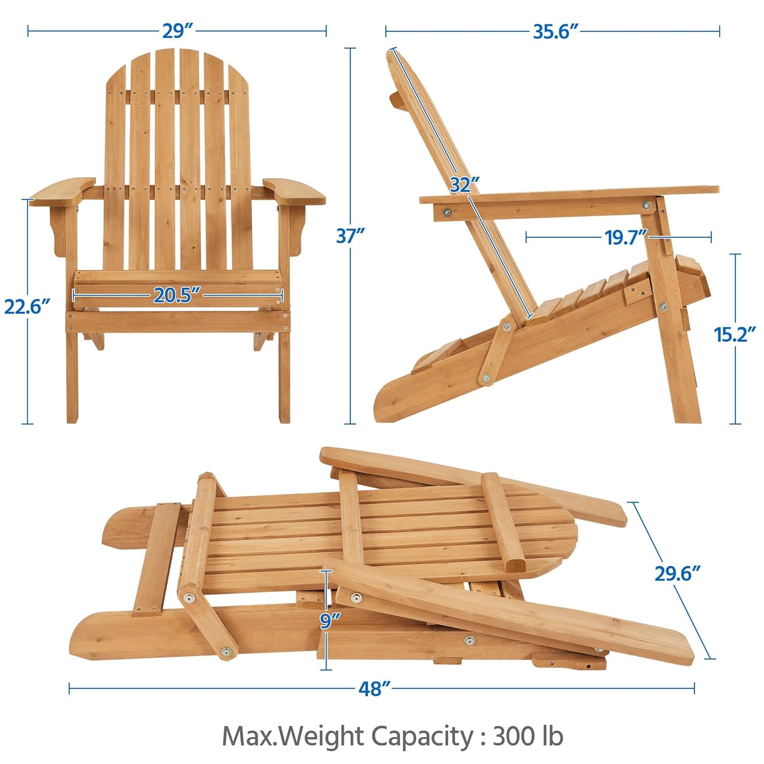 Folding Adirondack Chair Set o - مراجعة Outdoor Furniture Set With Fire Pit وسعره