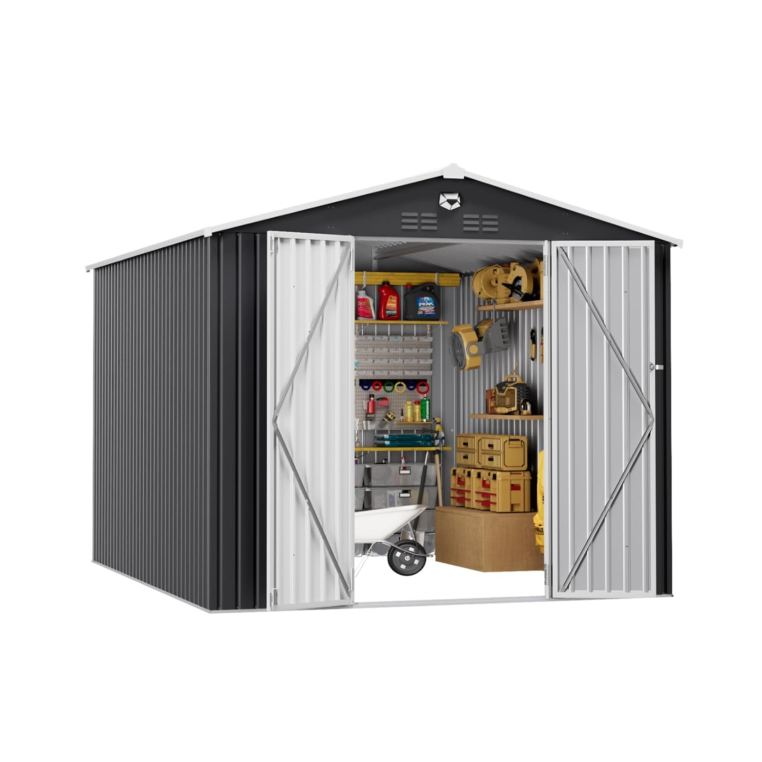 10x12 FT Metal Outdoor Storage - مراجعة Outdoor Furniture Arhaus وسعره