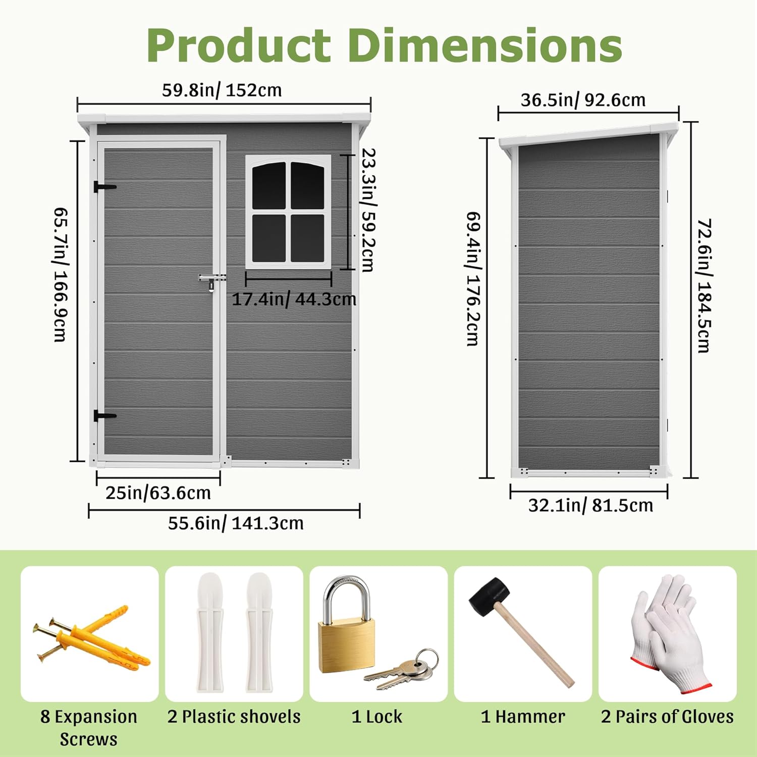 Resin Outdoor Storage Shed Kit - مراجعة Outdoor Furniture Patio وسعره