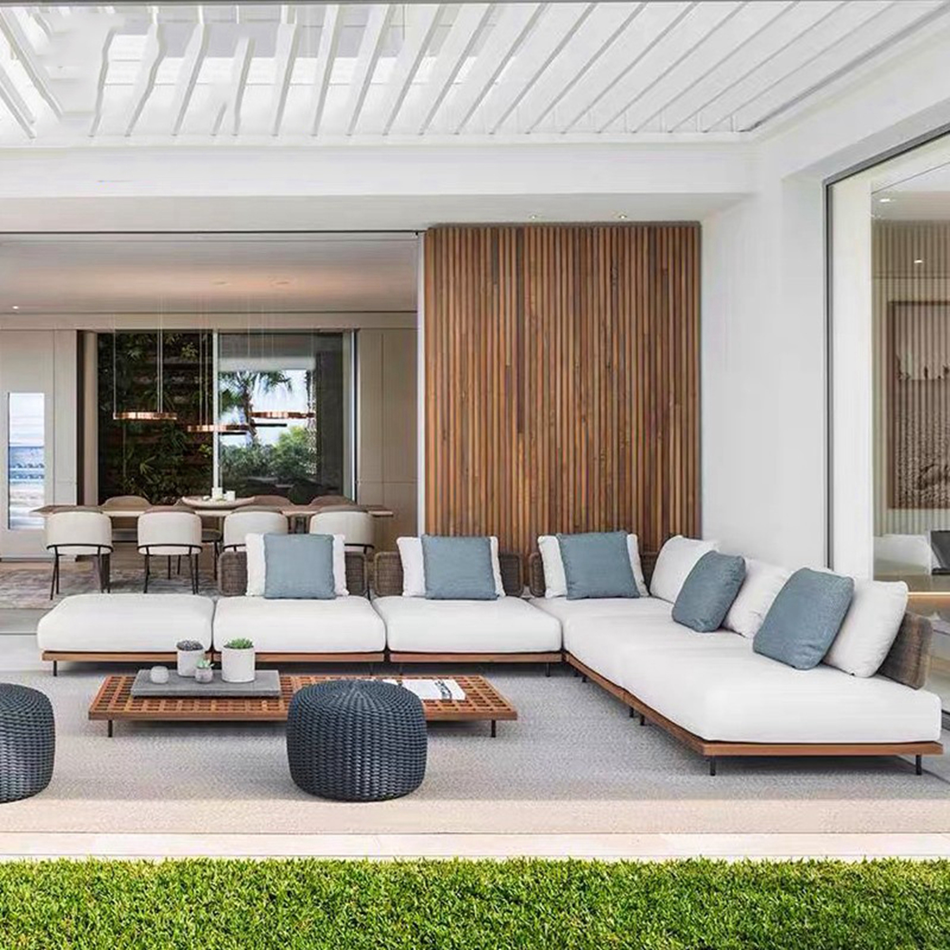 Indonesia Luxury Loveseat Pati - مراجعة Outdoor Furniture Indonesia وسعره
