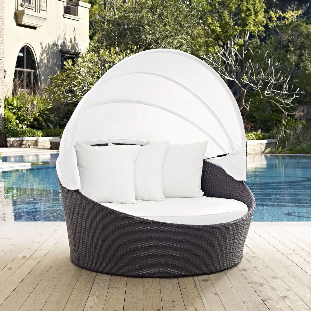 Outdoor Patio Round Daybed wit - مراجعة Outdoor Furniture Patio وسعره