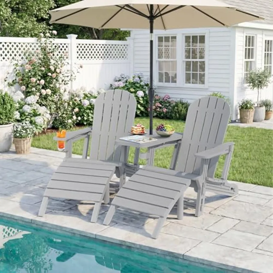 Outdoor Adirondack Chair Set o - مراجعة Adirondack Chair Wood وسعره