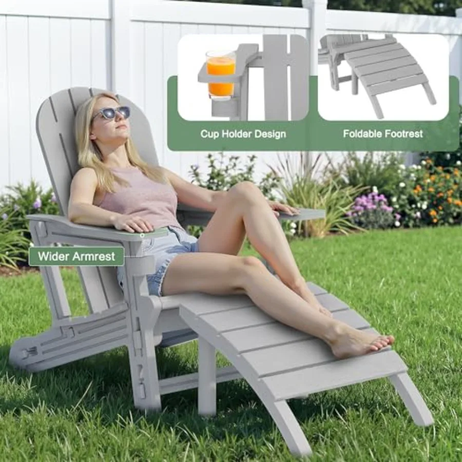 Outdoor Adirondack Chair Set o - مراجعة Adirondack Chair Wood وسعره