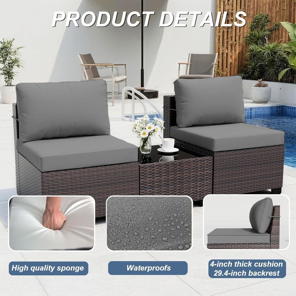 10-Piece Outdoor Patio Furnitu - مراجعة Outdoor Furniture Set With Fire Pit وسعره
