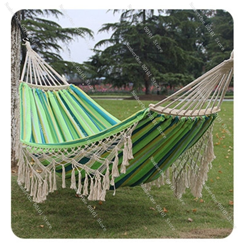 Canvas Double Hammock with Tas - مراجعة Garden Swing Chair وسعره