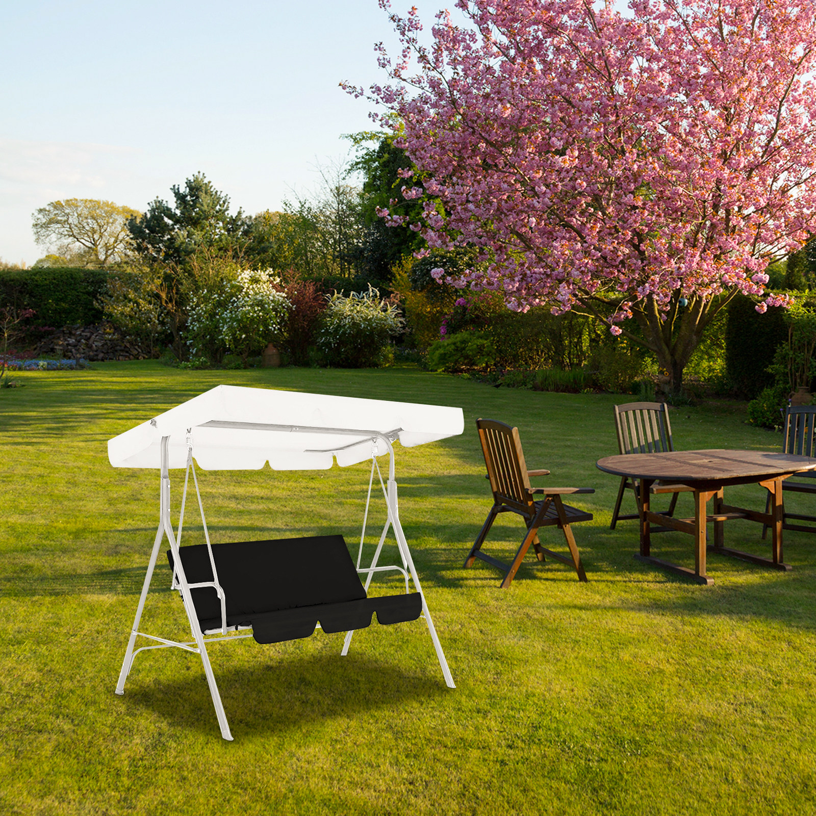 Waterproof Dustproof Swing Sea - مراجعة Garden Swing Chair وسعره