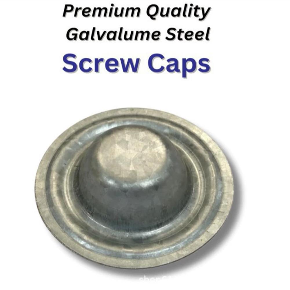5-100Pcs Screw Caps Metal Bolt - مراجعة Outdoor Furniture Upholstery وسعره