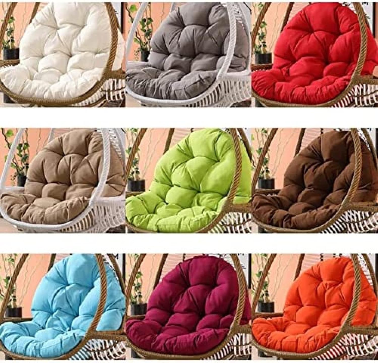 Water Resistant Hanging Egg Ch - مراجعة Outdoor Furniture Upholstery وسعره