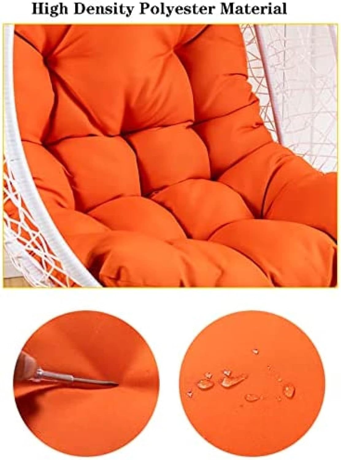 Water Resistant Hanging Egg Ch - مراجعة Outdoor Furniture Upholstery وسعره