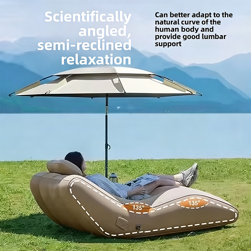 Premium Inflatable Lounge Chai - مراجعة Outdoor Furniture Types وسعره