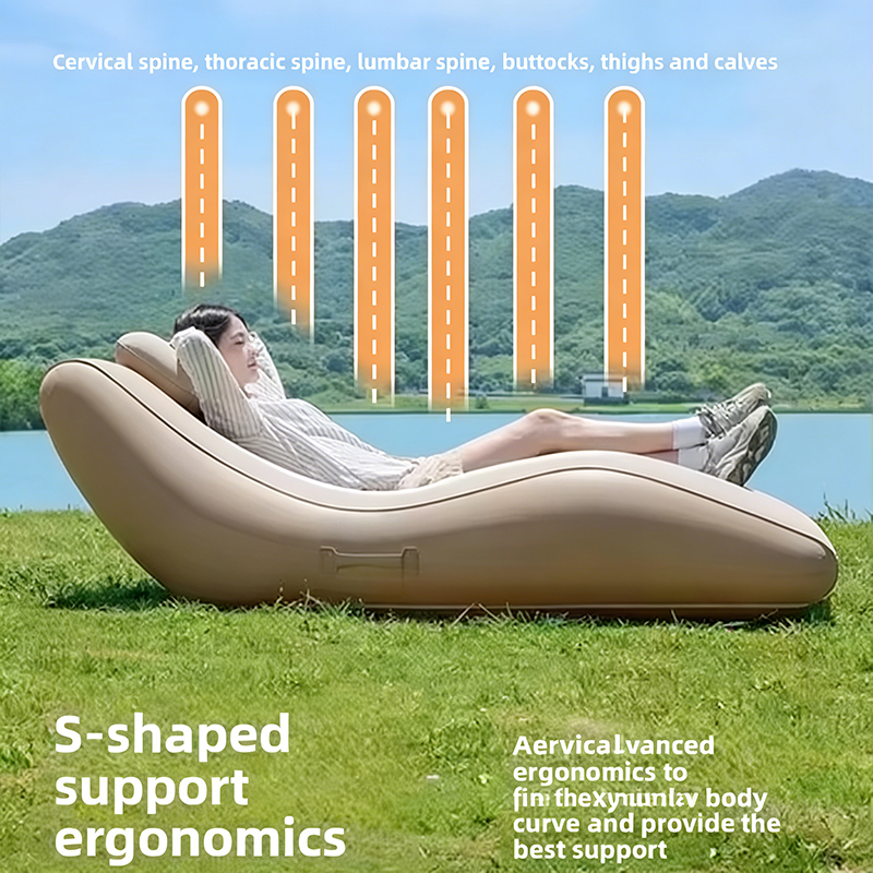 Premium Inflatable Lounge Chai - مراجعة Outdoor Furniture Types وسعره