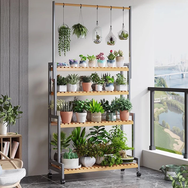 Modern Solid Wood Plant Shelve - مراجعة Outdoor Furniture Types وسعره