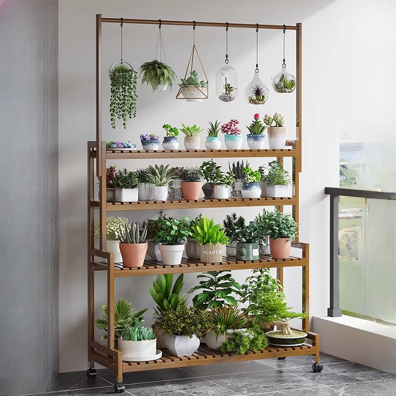 Modern Solid Wood Plant Shelve - مراجعة Outdoor Furniture Types وسعره