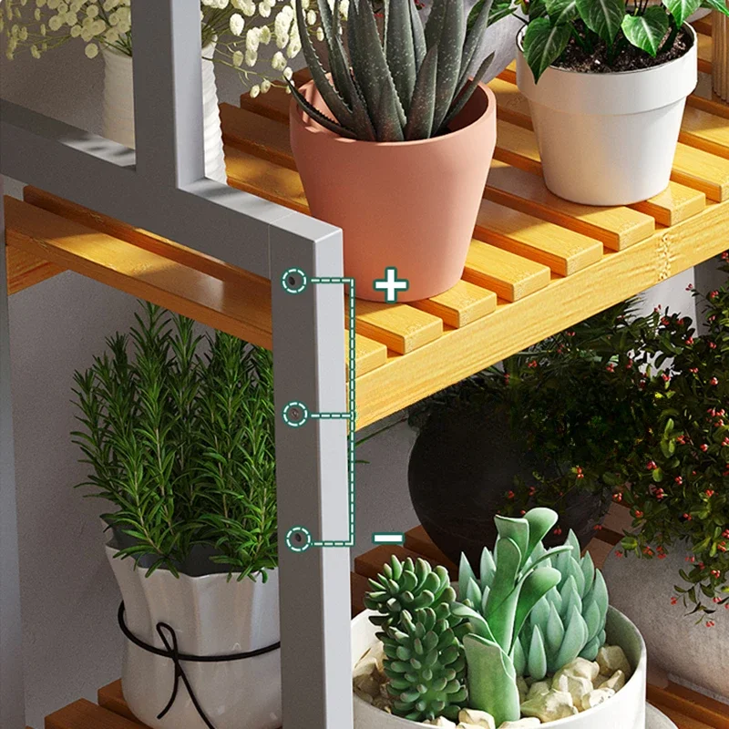 Modern Solid Wood Plant Shelve - مراجعة Outdoor Furniture Types وسعره