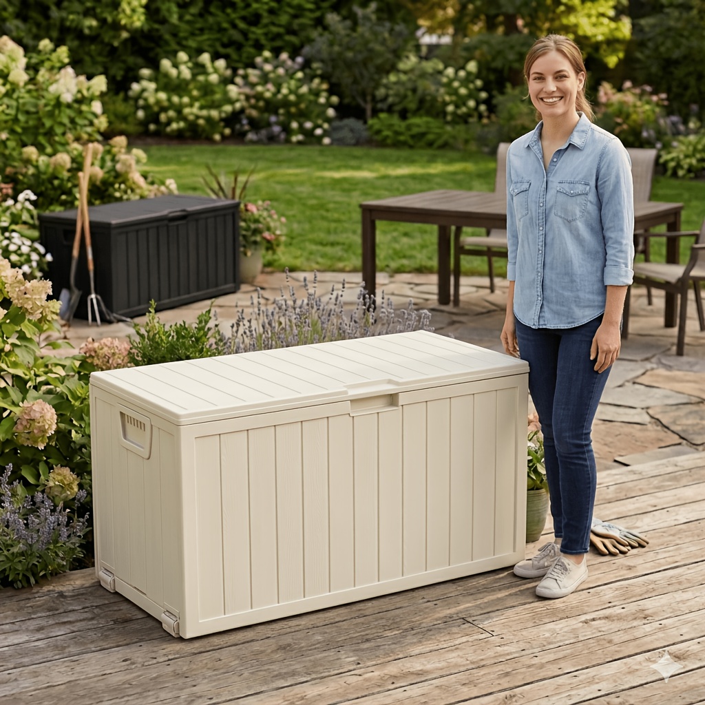 75/35 Gallon Outdoor Storage B - مراجعة Outdoor Furniture Waterproof وسعره