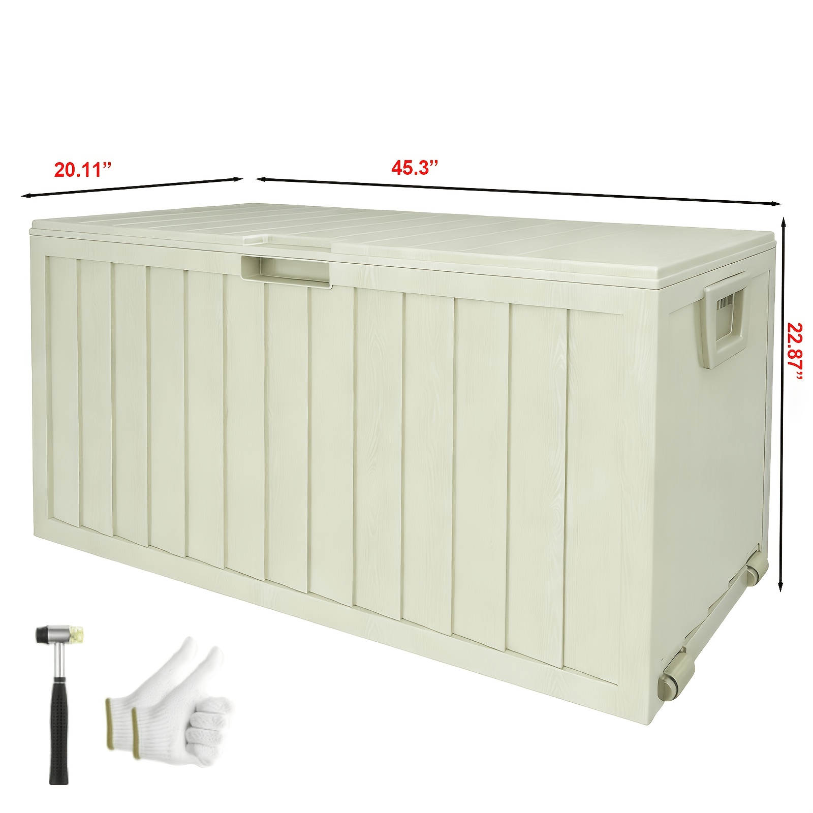 75/35 Gallon Outdoor Storage B - مراجعة Outdoor Furniture Waterproof وسعره