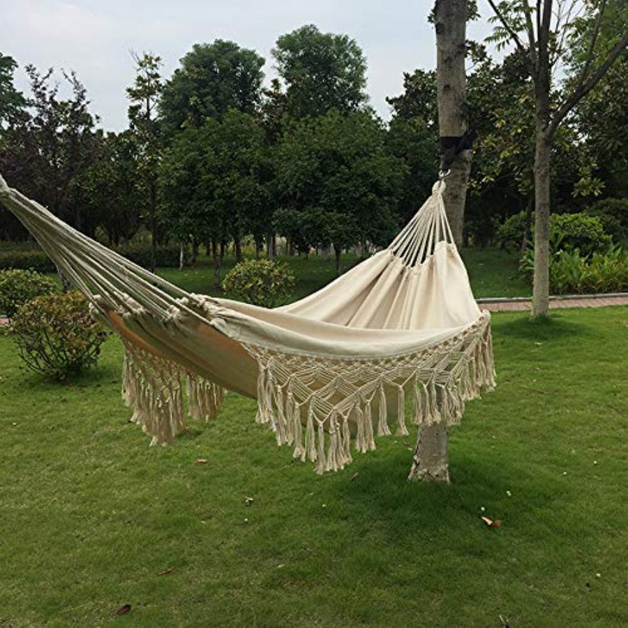 Handmade Cotton Woven Balcony  - مراجعة Garden Swing Chair وسعره