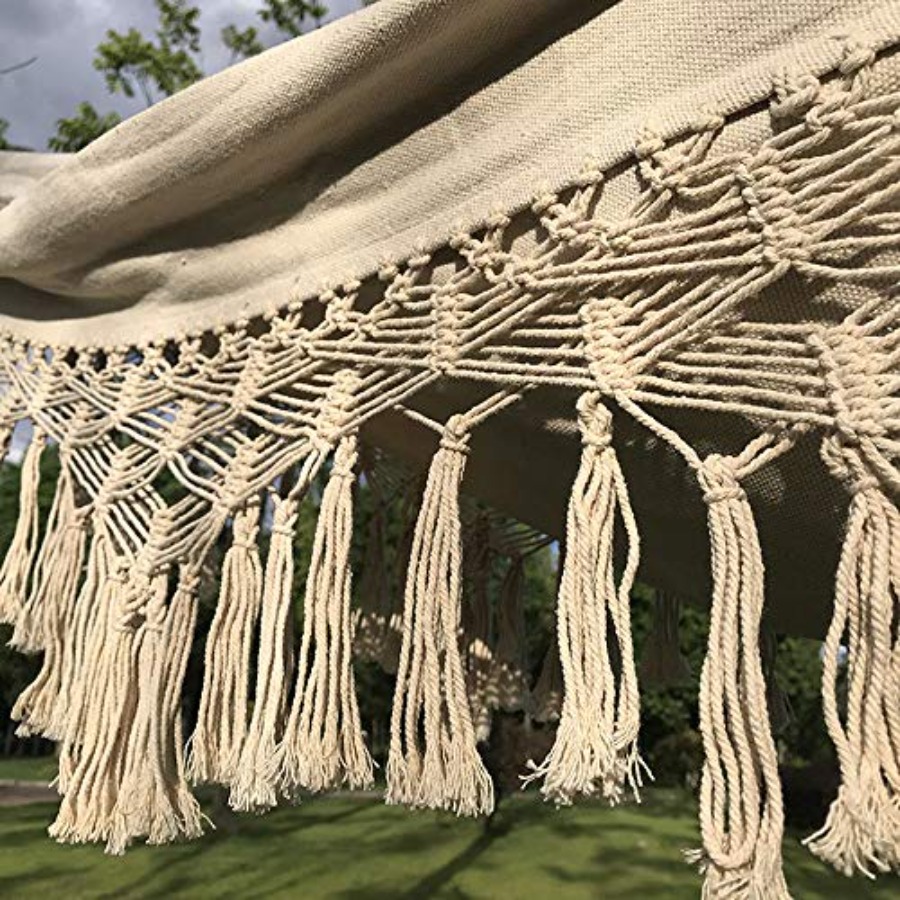 Handmade Cotton Woven Balcony  - مراجعة Garden Swing Chair وسعره