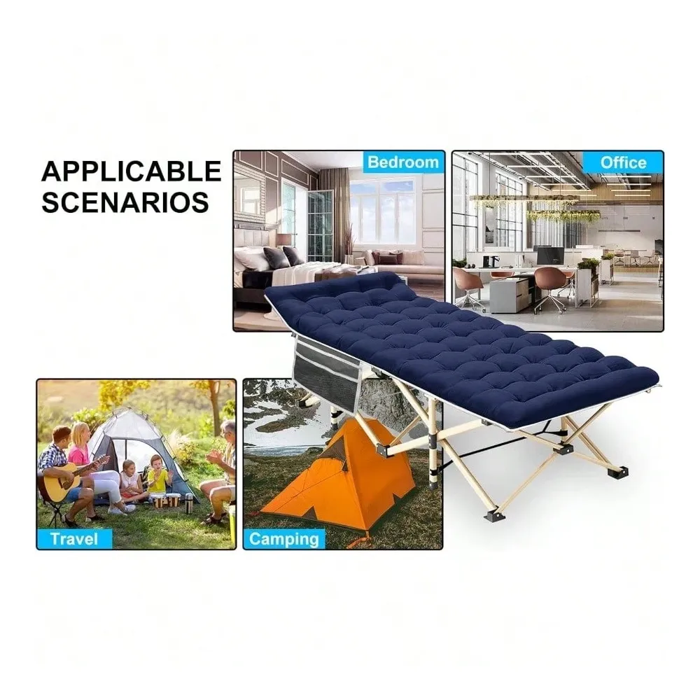 Cot, 450LBS Load Portable Fold - مراجعة Outdoor Furniture Supplier وسعره