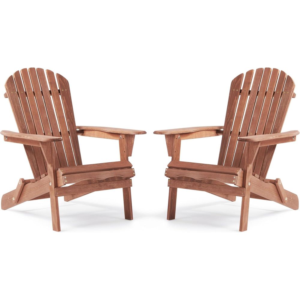 Pre-Assembled Wooden Adirondac - مراجعة Adirondack Chair Wood وسعره
