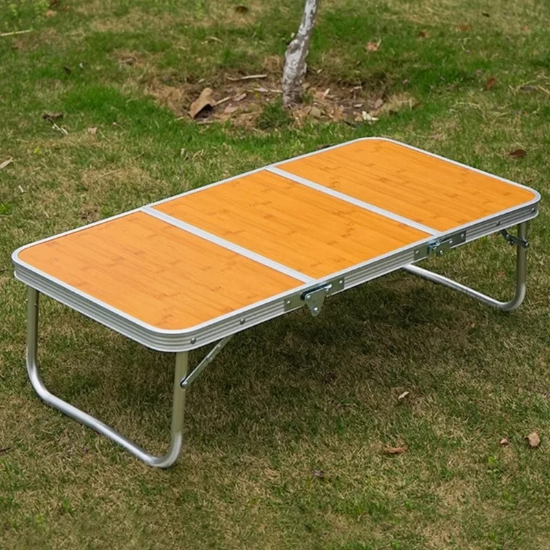 Folding Camping Table 3 Fold w - مراجعة Folding Picnic Table وسعره