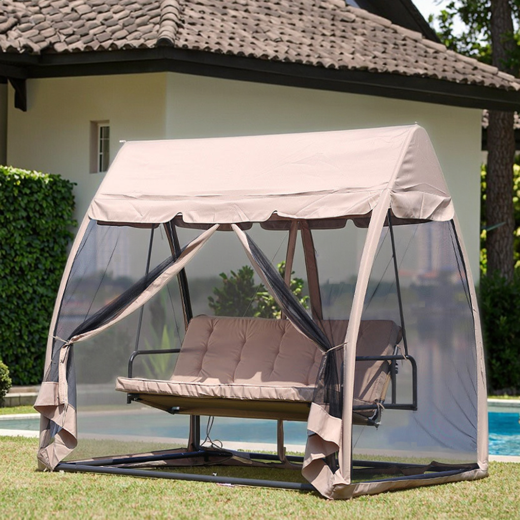 Courtyard Swing Garden Terrace - مراجعة Garden Swing Chair وسعره