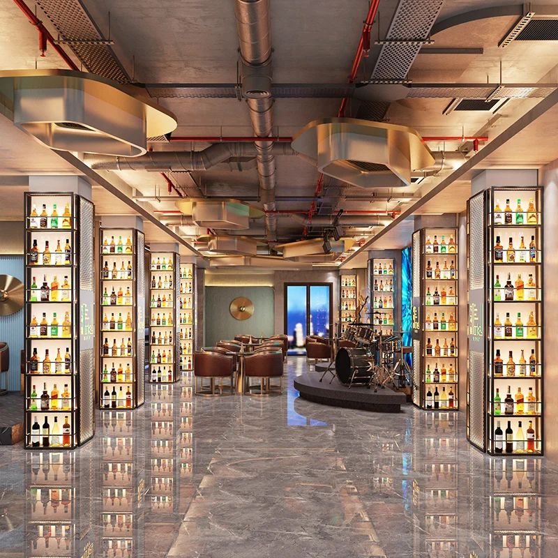 Wine Cabinet Glass Bar Luxury  - مراجعة Outdoor Furniture Exhibition وسعره