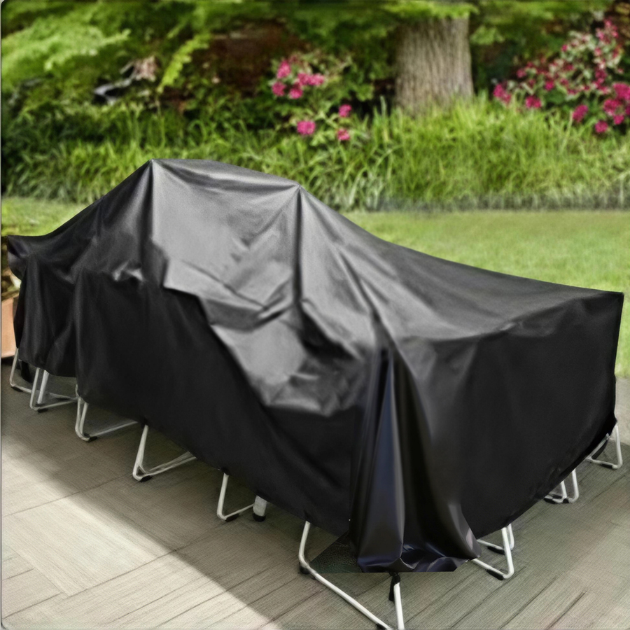 Durable Pure Black PVC Waterpr - مراجعة Outdoor Furniture Waterproof وسعره