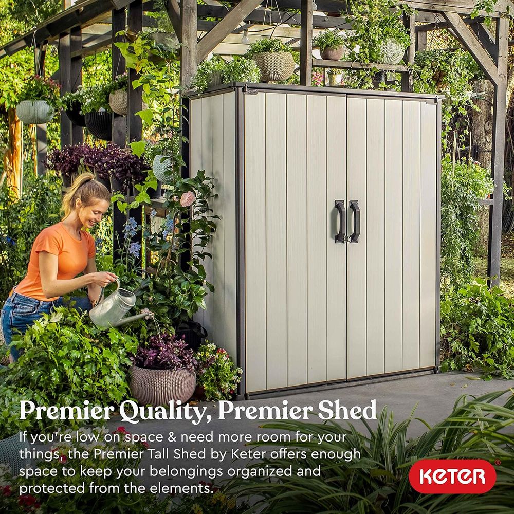 Resin Outdoor Storage Shed, 4. - مراجعة Outdoor Furniture Patio وسعره