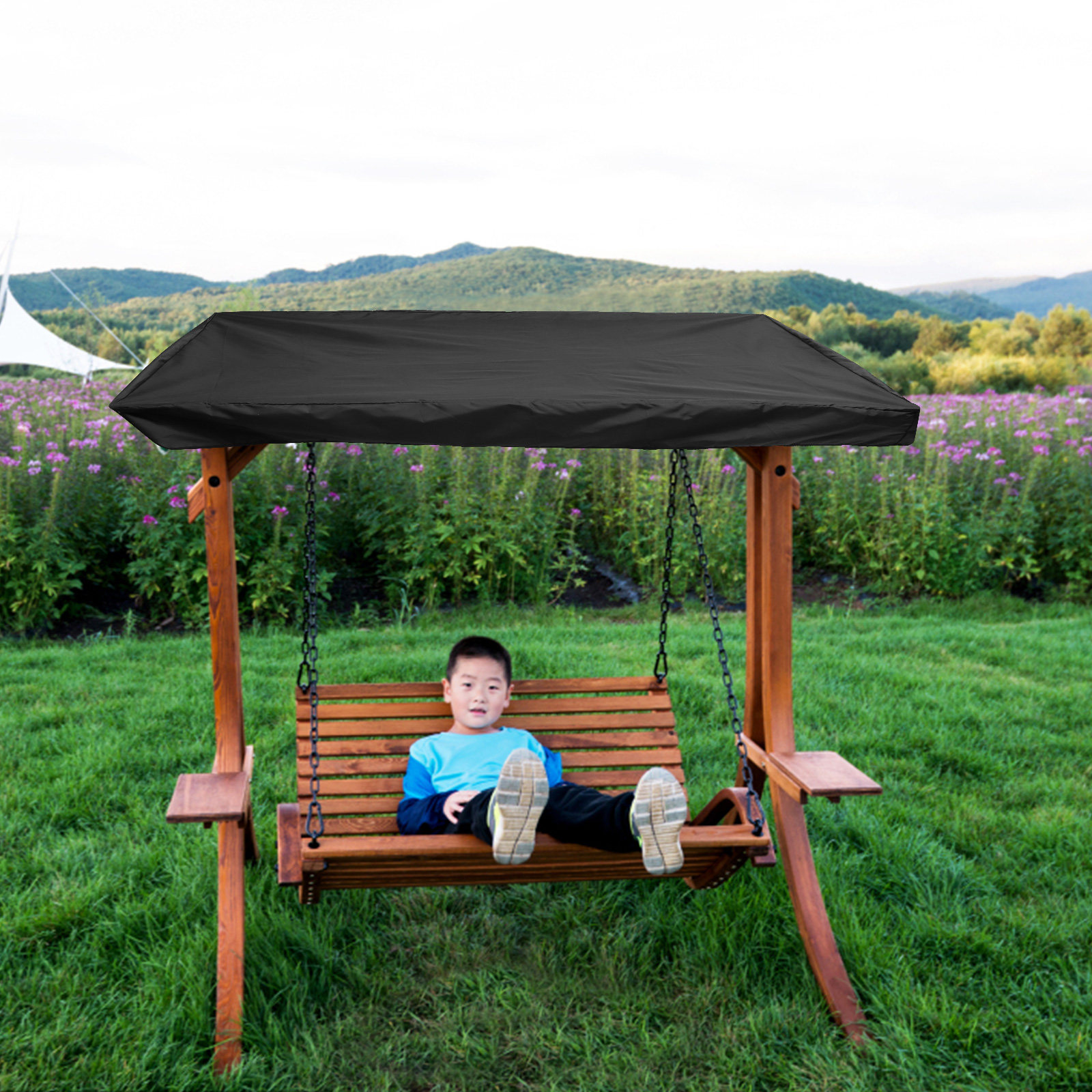 Oxford Fabric Hanging Swing Ch - مراجعة Garden Swing Chair وسعره