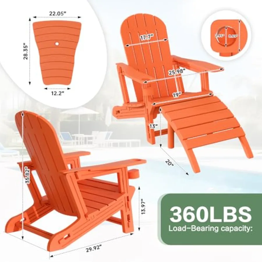 Outdoor Adirondack chair set o - مراجعة Adirondack Chair Wood وسعره