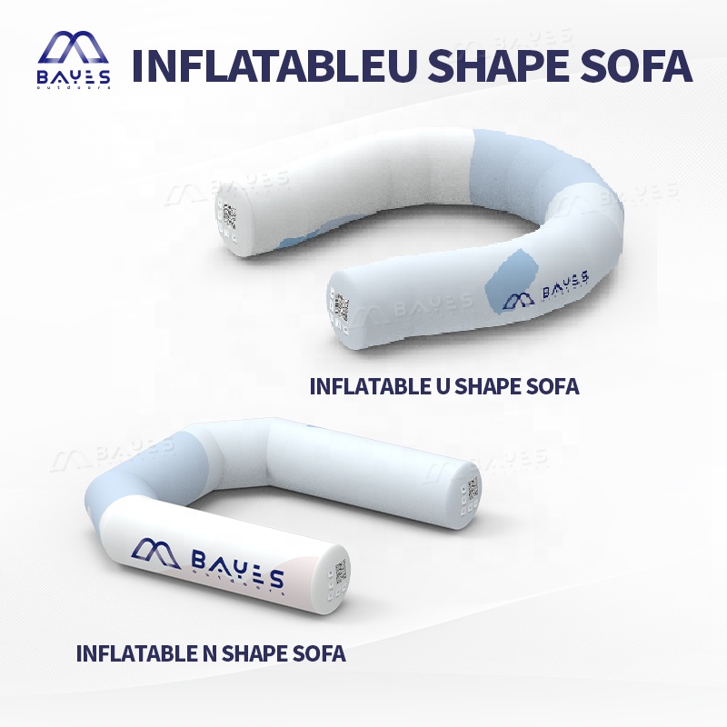 Customized U Shape Inflatable  - مراجعة Outdoor Furniture Exhibition وسعره