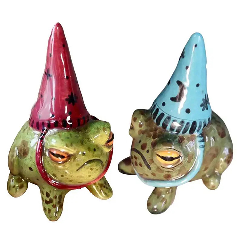 Witch Hat Little Frog Statue R - مراجعة Outdoor Furniture Arhaus وسعره