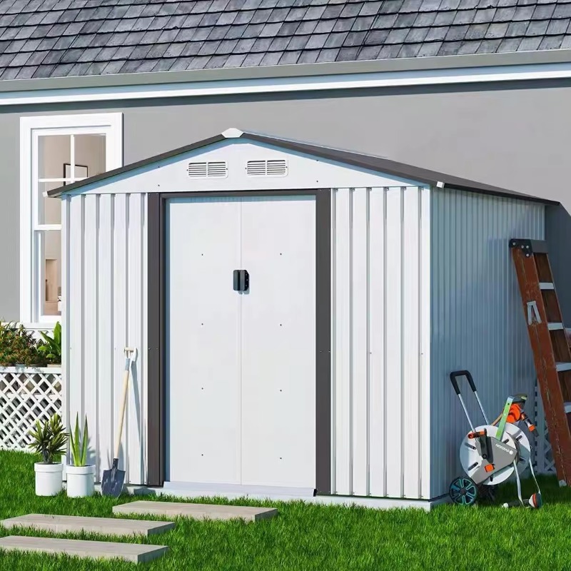 Outdoor Metal Garden Shed Wate - مراجعة Outdoor Furniture Types وسعره