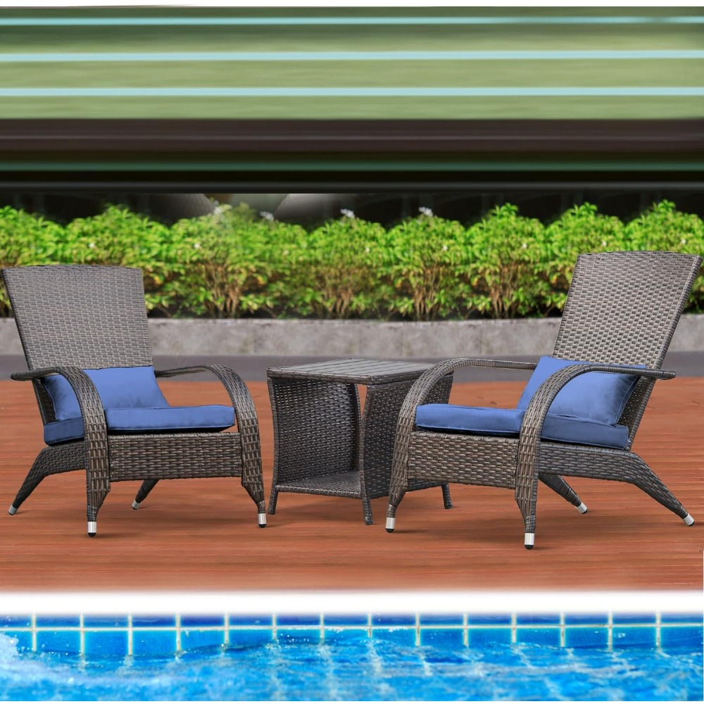 Outdoor Wicker Adirondack Chai - مراجعة Adirondack Chair Wood وسعره