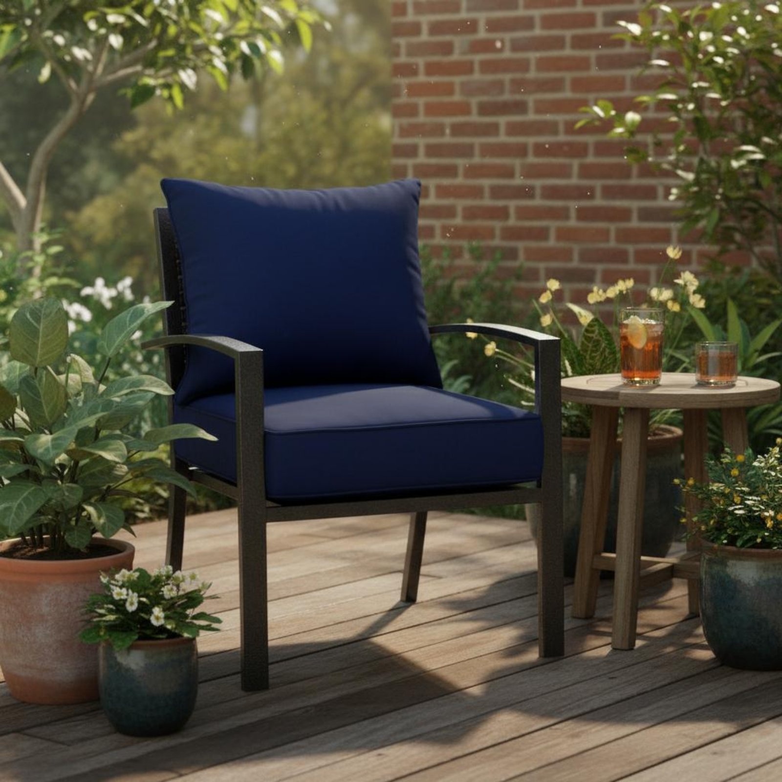 Patio Chair Pad Hidden Closure - مراجعة Outdoor Furniture Patio وسعره
