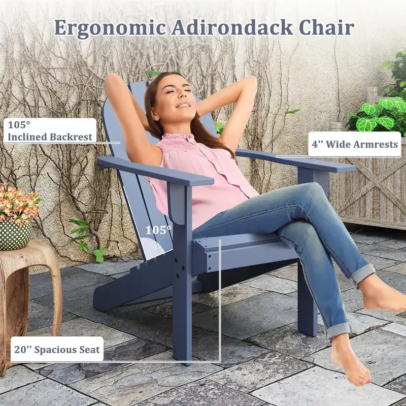 Acacia Wood Lounge Patio Adiro - مراجعة Adirondack Chair Wood وسعره