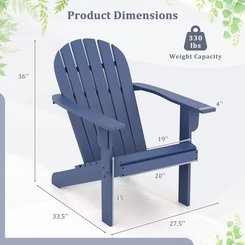 Acacia Wood Lounge Patio Adiro - مراجعة Adirondack Chair Wood وسعره